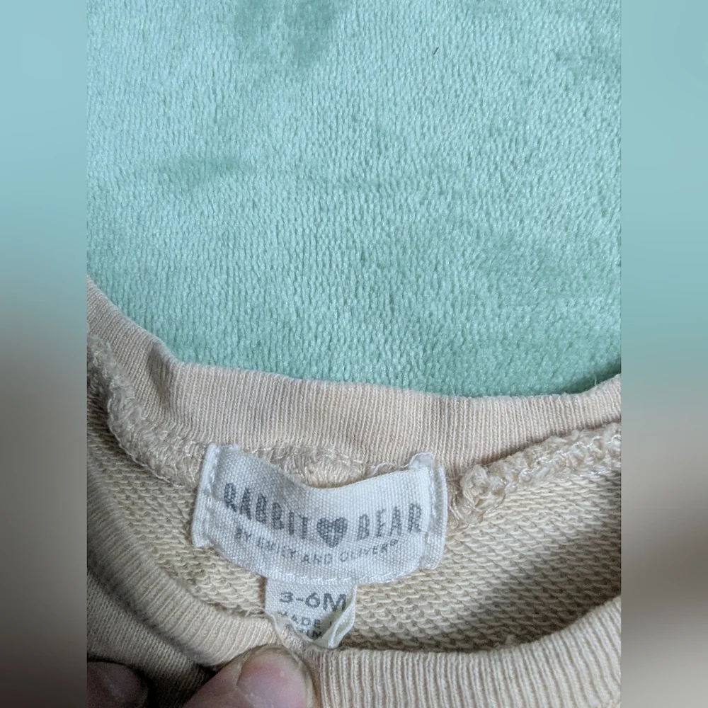 Rabbit Bear Infant Sweat Set 3-6 Month